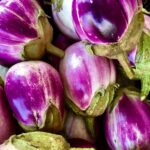 Berenjena Rosa Blanca